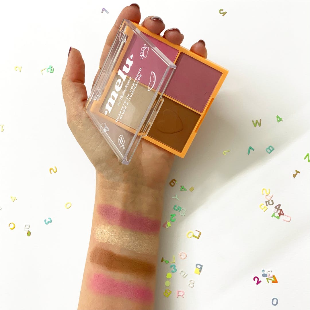 Ruby Rose Melu Blush Illuminator 2 ( Blush , Highlighter & Bronzer )