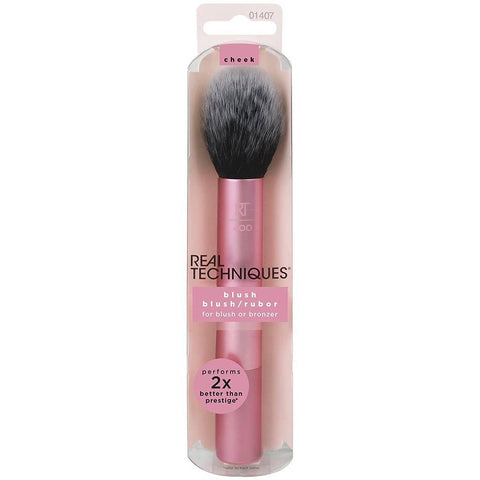 Buy Real Techniques For Blush Or Bronzer Cheek Brush , Performance 2 X Better Than Prestige Get 2 Mini Powder Puff ( Free Gift )