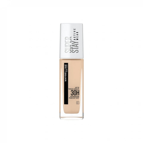 Maybelline Superstay 30 Hour Foundation 03 True Ivory 30ml ( USA Edition) ( Pre-order )