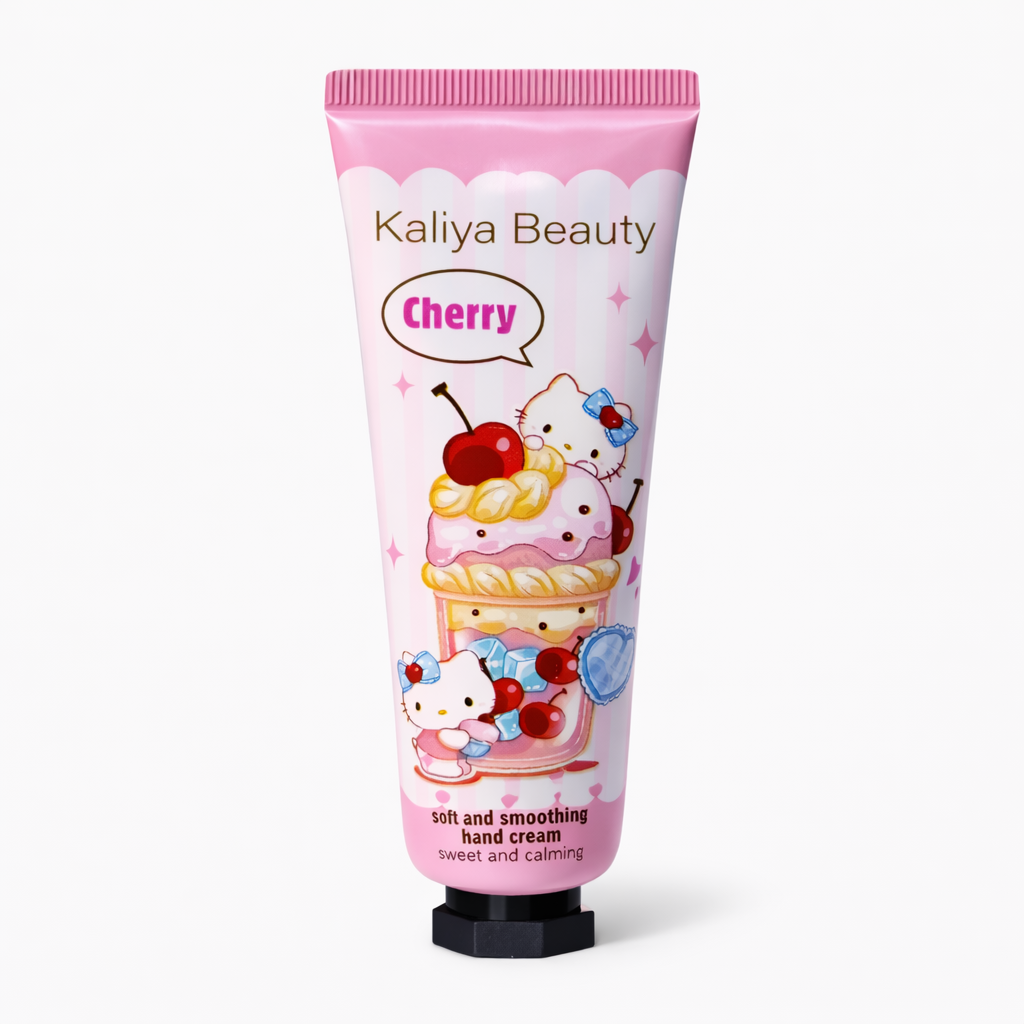 Kaliya Beauty Cherry 🍒 Hand Cream Soft & Moisturizing Texture 30 ml