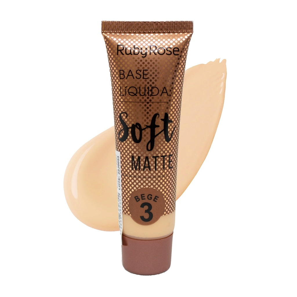 Ruby Rose Matte Foundation Beige 3