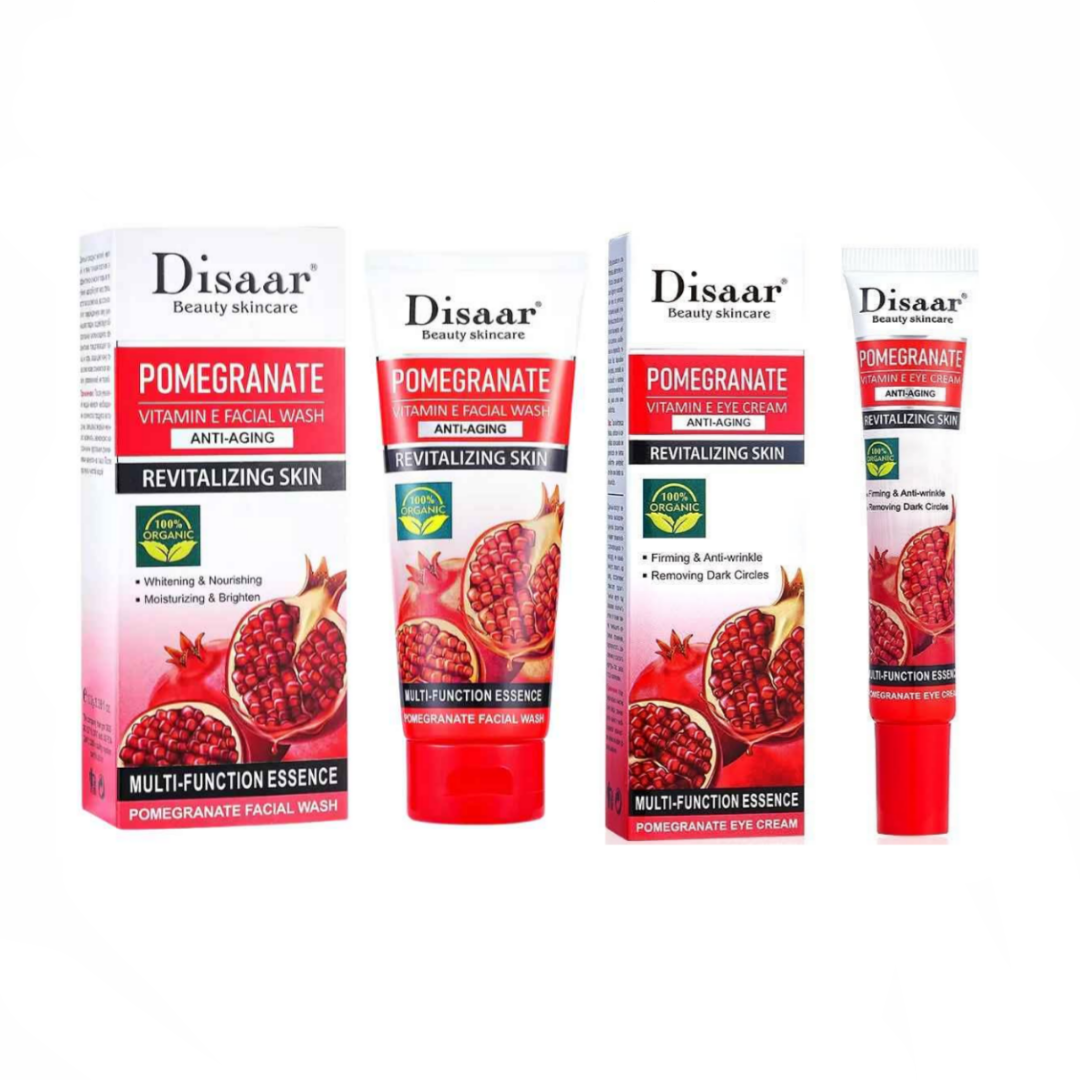 Disaar Pomegranate Face Wash & Eye Cream