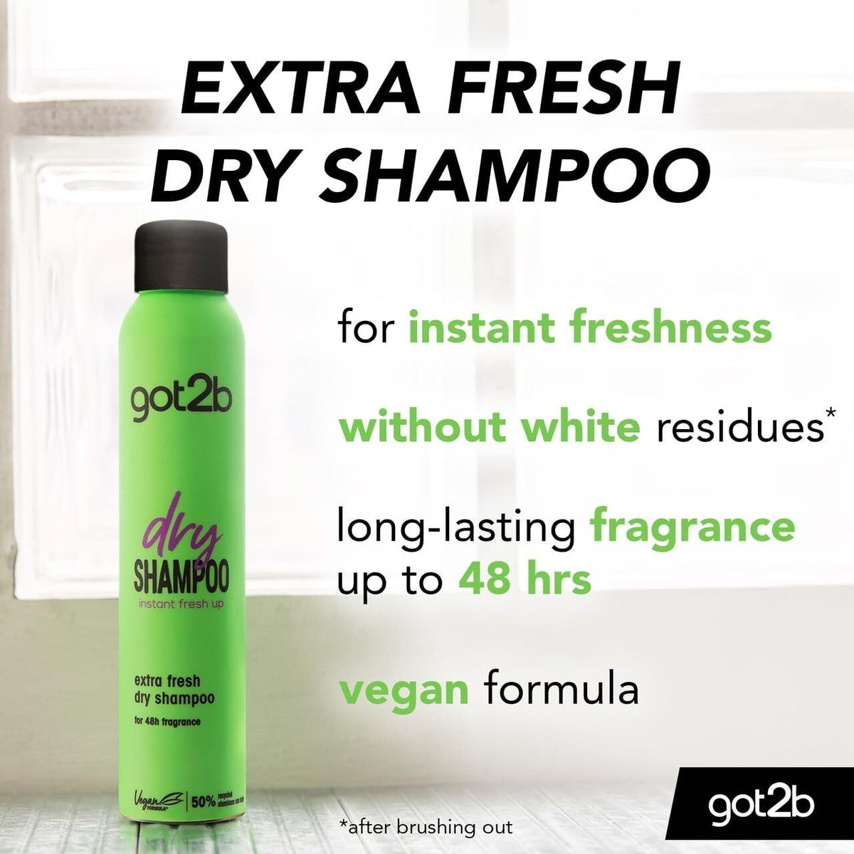 Schwarzkopf got2b Dry Shampoo ( Green )