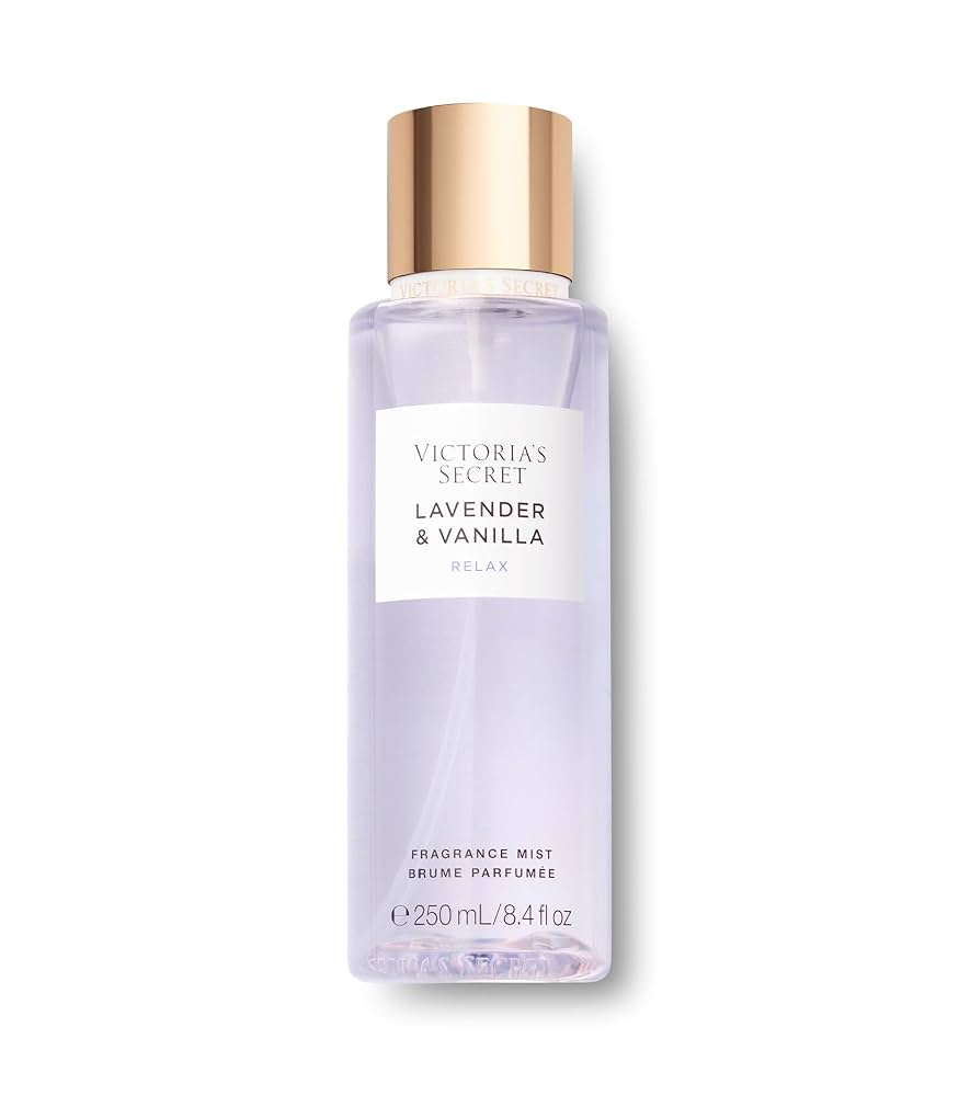 Victoria Secret Lavender 🪻 & Vanilla Relax Perfume Body Splash 250 ml ( Dubai Edition )