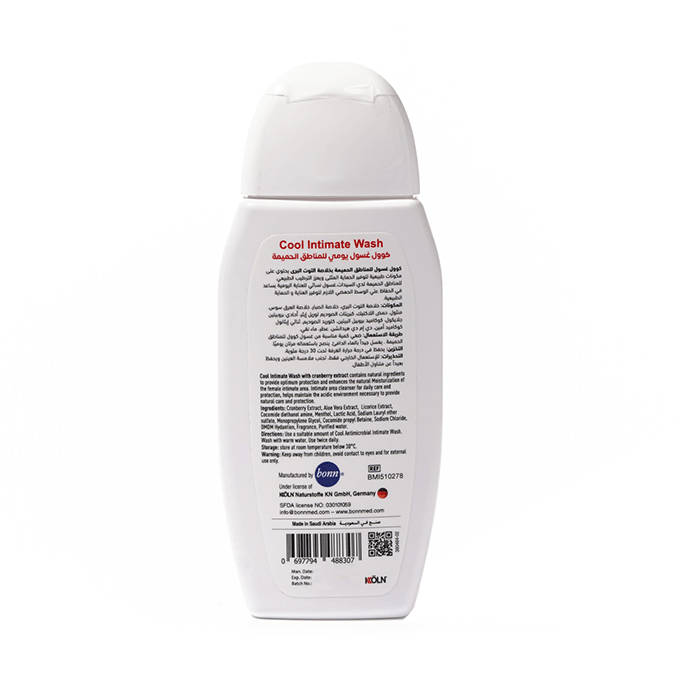 Covixcare Intimate Area Wash Cranberry Extract 215ml