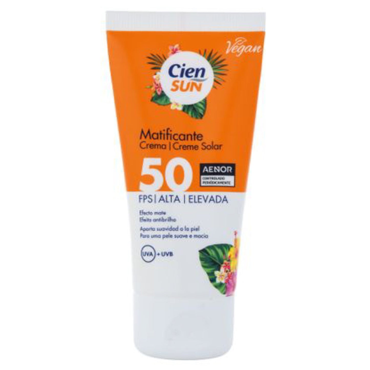 Cien Sun Matifing Cream UVA + UVB Protection , SPF 50 , 50 ml