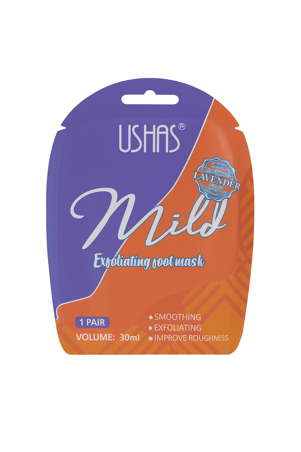 Ushas Exfoliating Foot Mask Collagen & Lavender 🪻