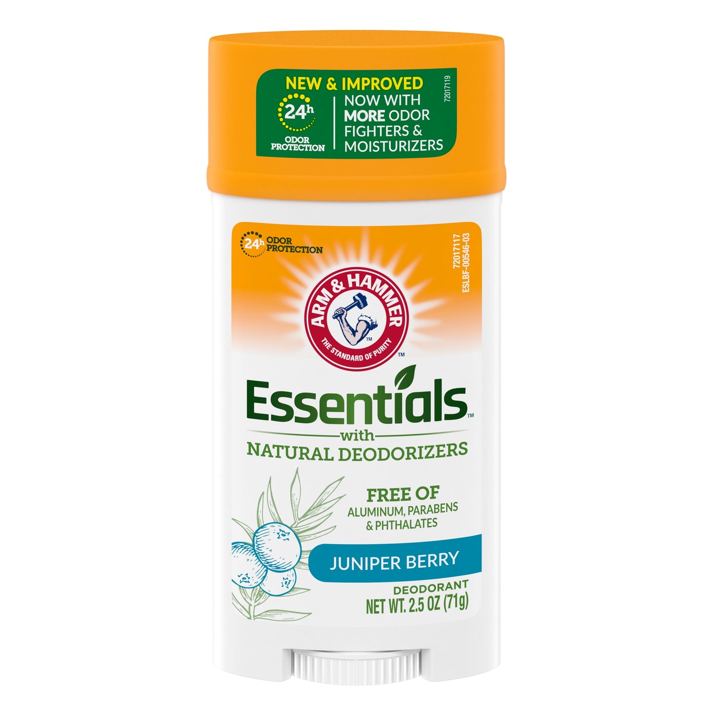 ARM & HAMMER Essentials Deodorant- Juniper Berry - 24-Hour Odor Protection ( Gel )