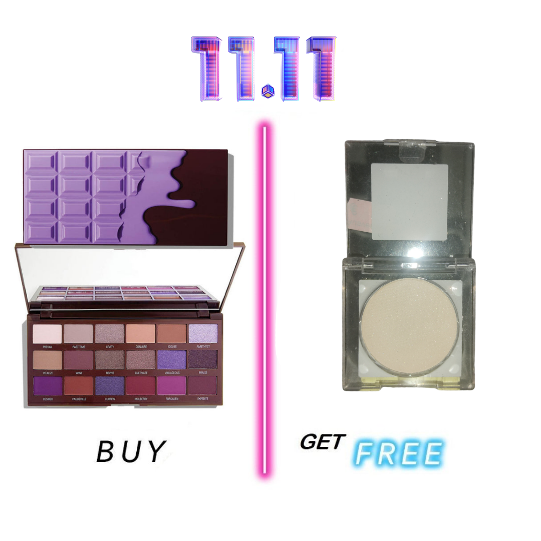 Buy I Love Revolution Violet Eyeshadow Palette Get Free Mono Eyeshadow
