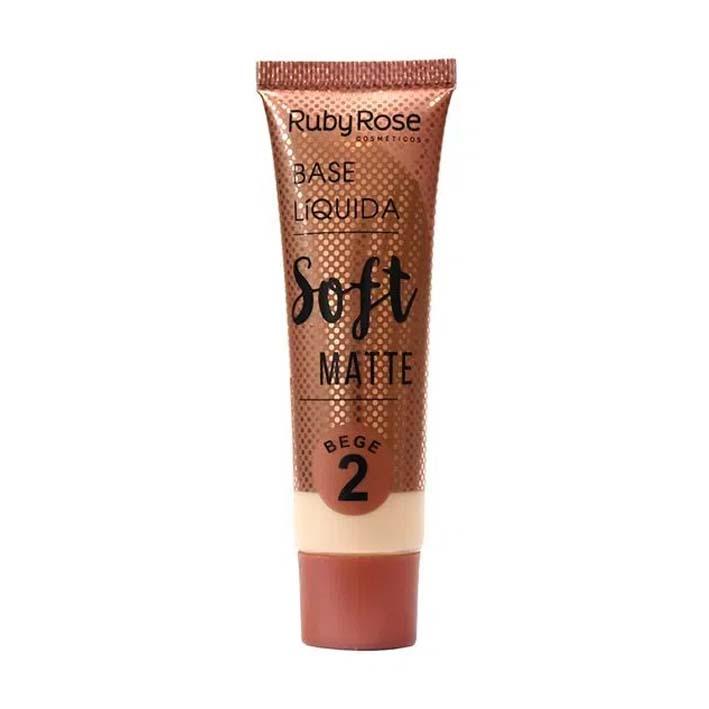 Ruby Rose Matte Foundation Beige 2