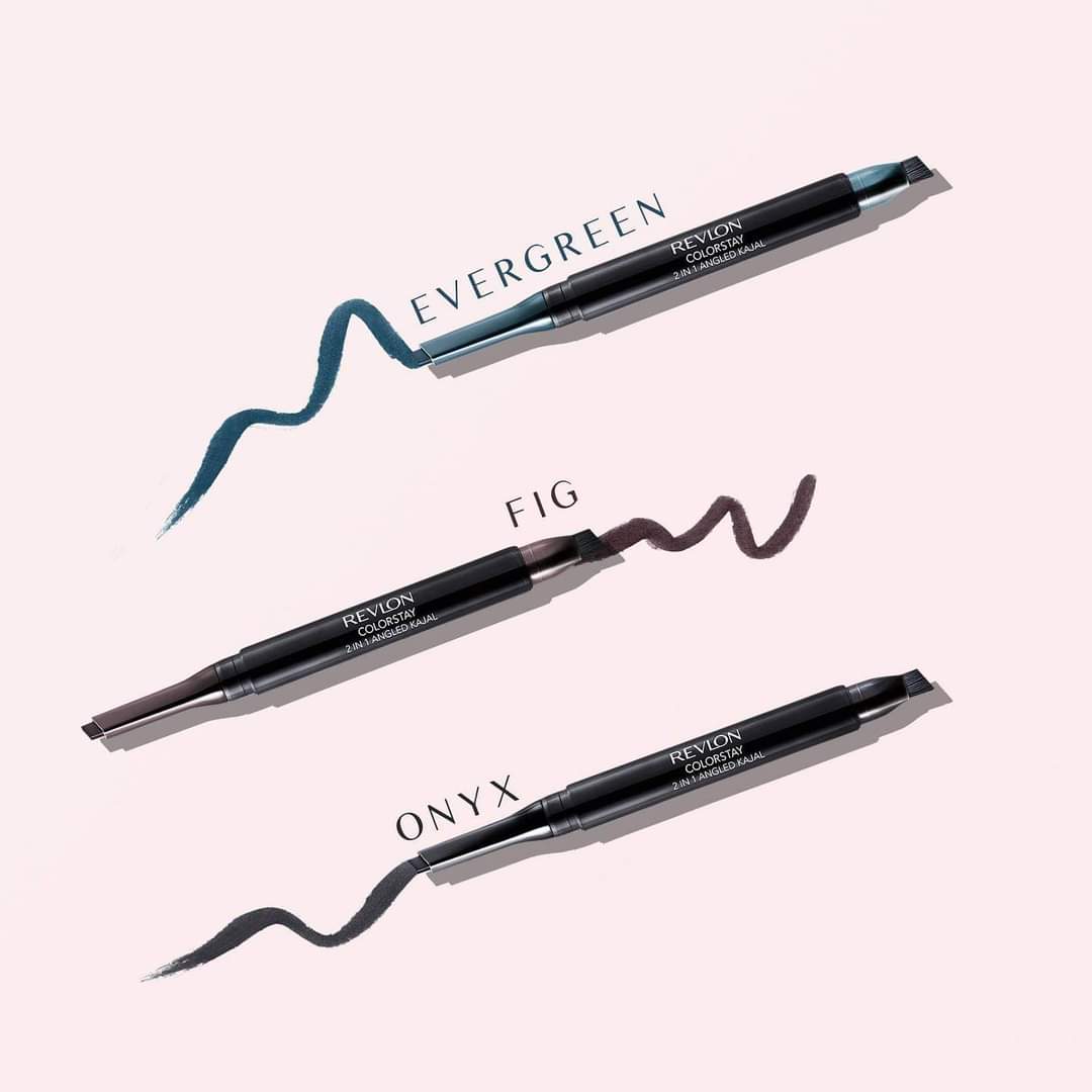 Revlon Color stay 2 in 1 Angled Kajal 103 EverGreen ( اخضر )