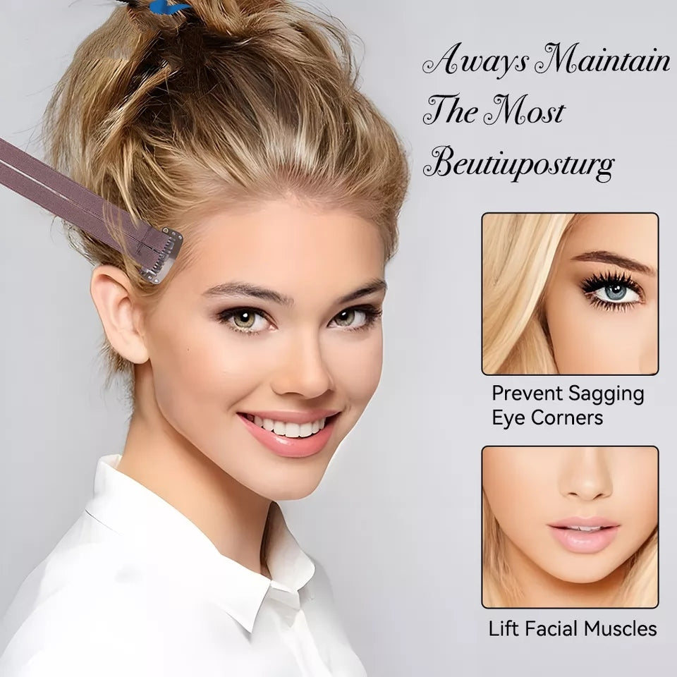 Face Lift Strap Single Style ( Face , Eye ) ( Black )