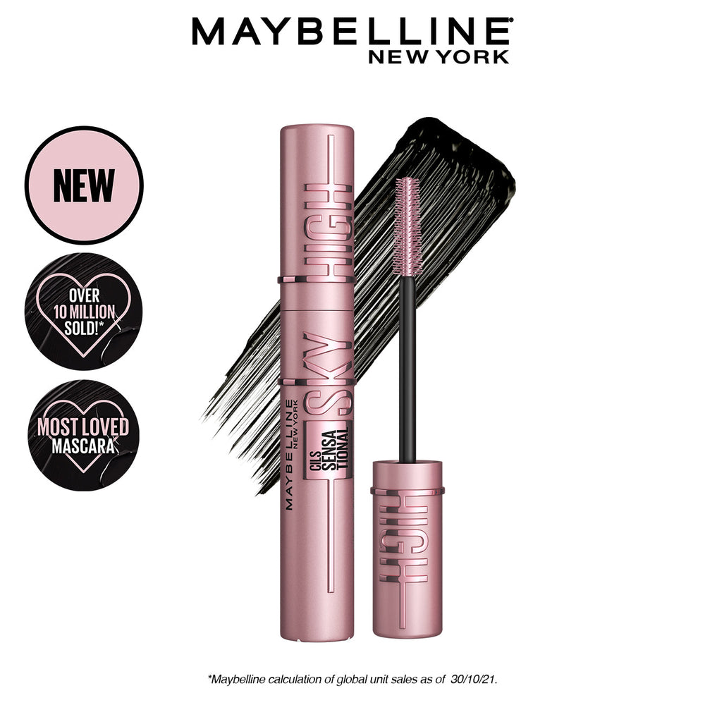 Maybelline New York Lash Sensational Sky High Mascara - Volumizing & Lengthening Black ( Pre-order )