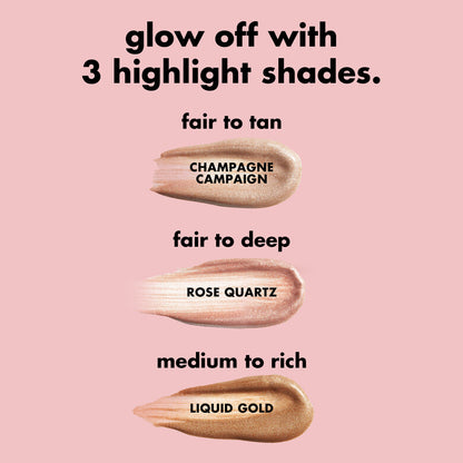 Elf Halo Glow Highlight Beauty Wand Liquid Gold