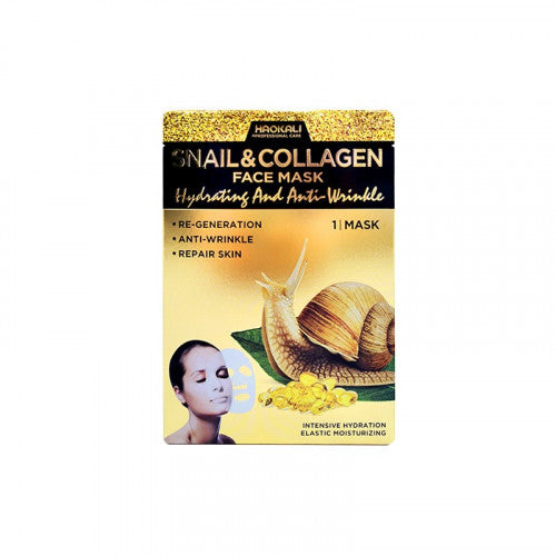 Lareen Snail & Collagen Sheet Mask ( Re Génération, Anti Wrinkles , Repair Skin )