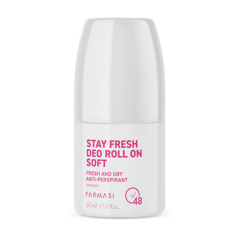 Farmasi Stay Fresh Deo Roll On Soft ( Fresh & Dry ) ( Anti Perspirant )