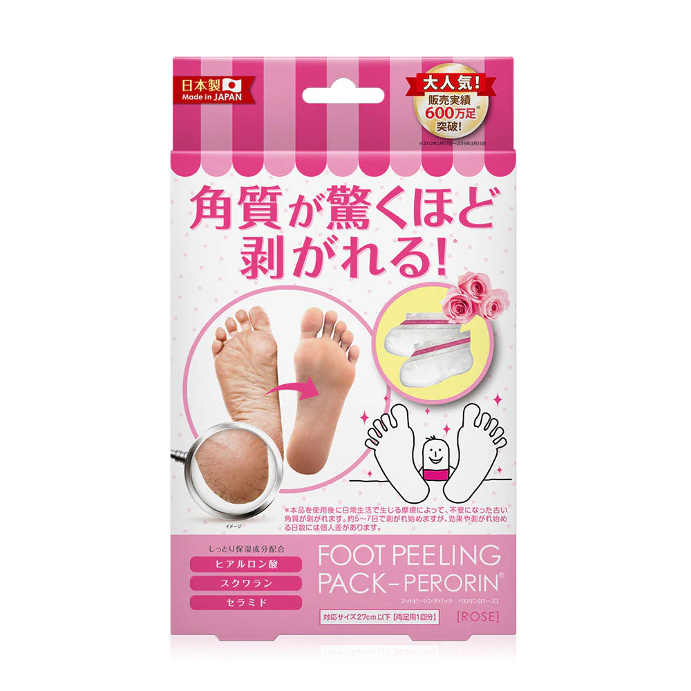 Foot Peeling Mask Pack Perorin Rose 🌹