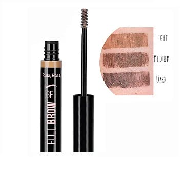 Buy Ruby Rose Full Brow Gel , Light 01( Eyebrow Mascara)Get Free Sharpener