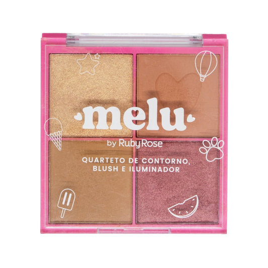 Ruby Rose Melu Blush Illuminator 1  ( Blush , Highlighter & Bronzer )