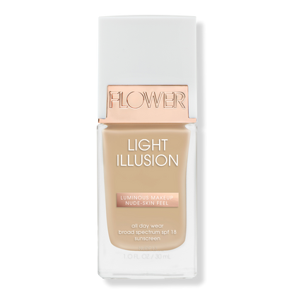 Flower Beauty Light Illusion Luminous Foundation SPF 18 Nude L3 ( Only Swatched )