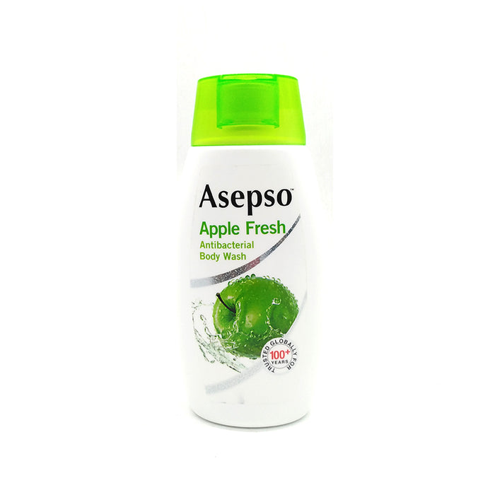 Asepso Fresh Apple Antibacterial Body Wash 250 ml غسول نسائي