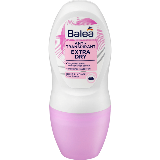 Balea Anti Transpirant Extra Dry Roll On , 50 ml  , 48 Hours