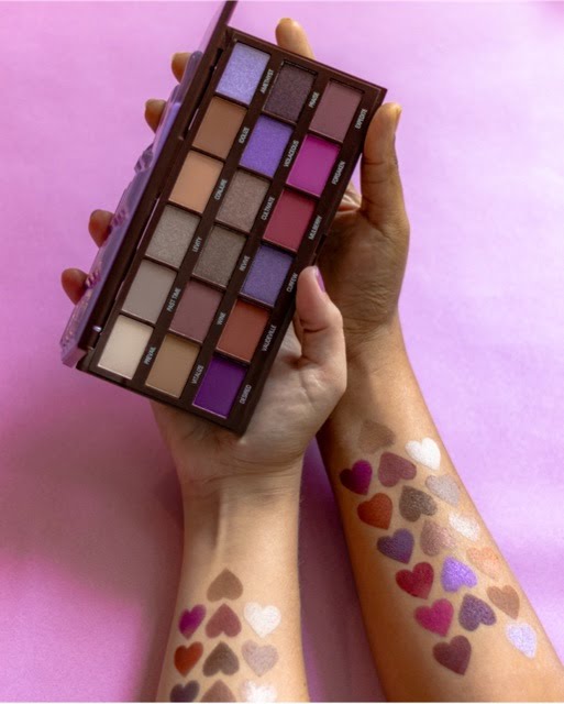 Buy I Love Revolution Violet Eyeshadow  Palette Get Free Mono Eyeshadow