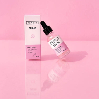 Yeauty Serum Energy Elixir (  Pink Grapefruit 🍇 , Hyaluronic Acid & Vitamin C )