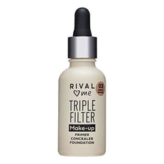 Rival Me Triple Filter  (Primer + Concealer + Foundation) 03 Warm Caramel