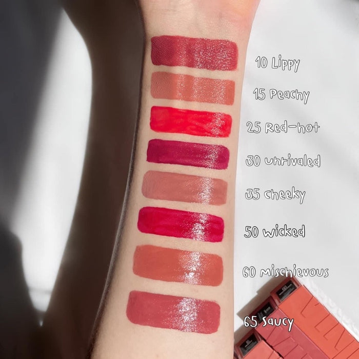 Maybelline Witty Super Stay Vinyl Ink Liquid Lipcolor Review & Swatches