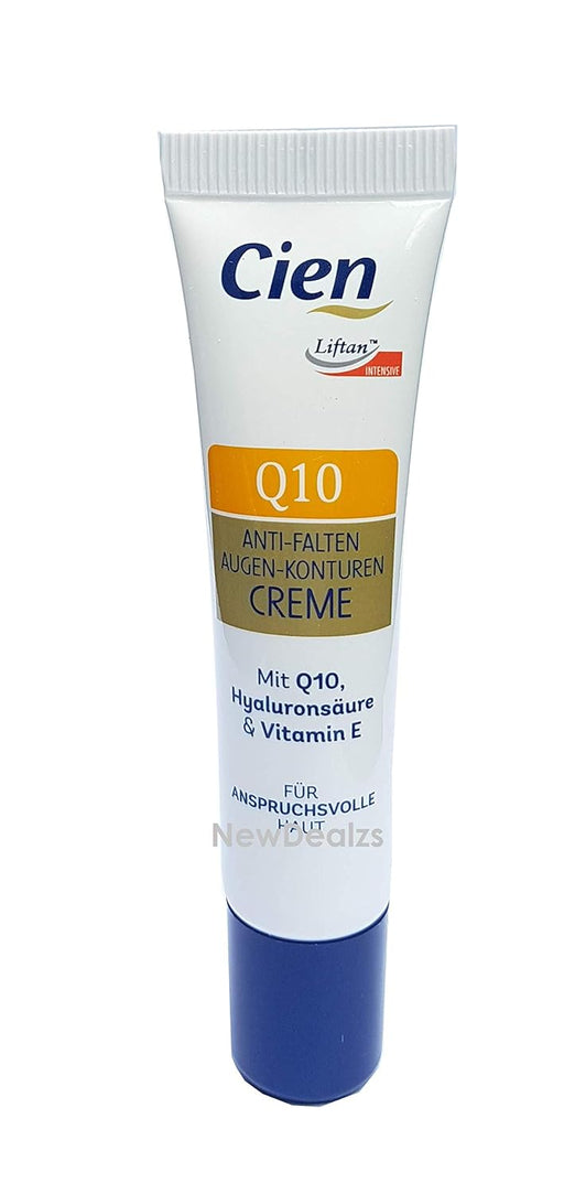 Cien Q10 Eye Cream, Rich In Vitamin E & Hyaluronic Acid 15 ml