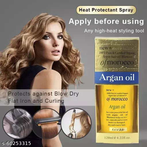 Love JoJo Pure Organic Moroccan Argan Hair Oil (120ML )