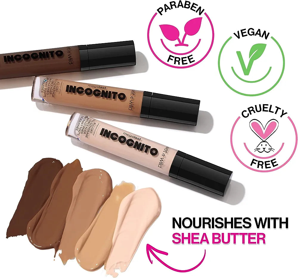 Wet n Wild, Mega Last Incognito AllDay Full Coverage Concealer, Light Medium