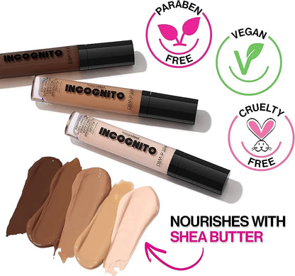 Wet n Wild, Mega Last Incognito AllDay Full Coverage Concealer, Light Medium