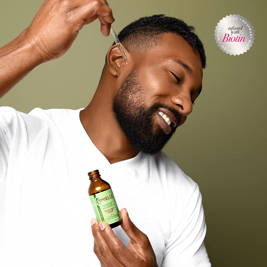 Mielle Organics Rosemary Mint Scalp & Hair Strengthening Oil With Biotin & Essential Oils