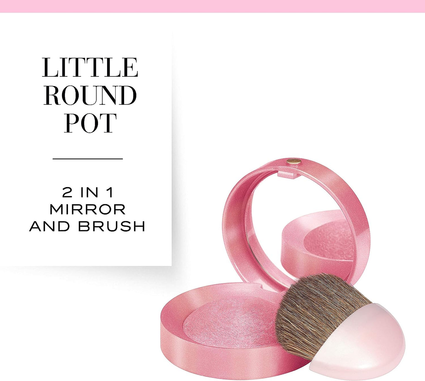 Bourjois Little Round Pot Blusher 34 Rose D'or