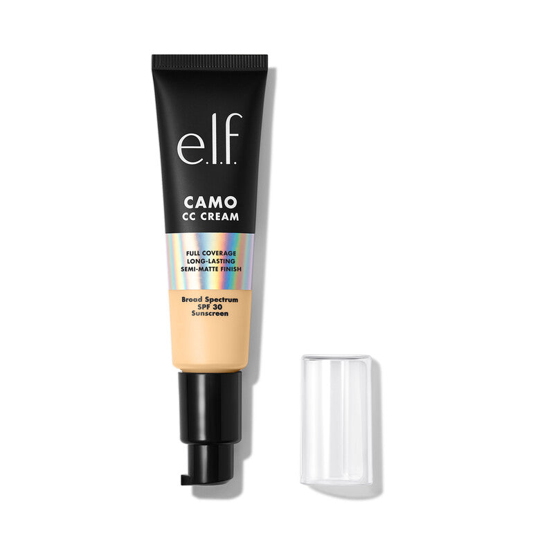 Elf Camo CC Cream Full-Coverage Color-Correcting Foundation With Broad Spectrum SPF 30 / 140 W Fair