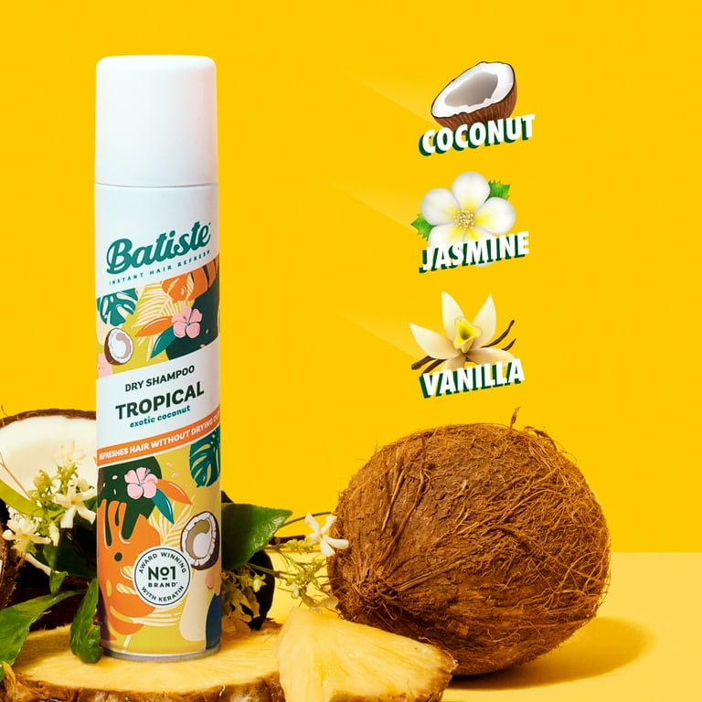 Batiste Dry Shampoo - Tropical Exotic Coconut ( Full Size )