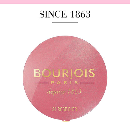 Bourjois Little Round Pot Blusher 34 Rose D'or