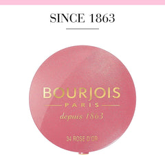 Bourjois Little Round Pot Blusher 34 Rose D'or ( Pre-order )