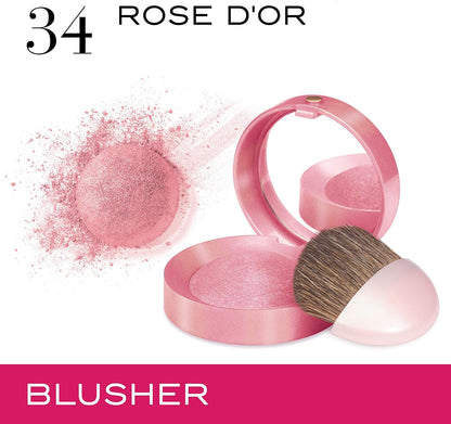 Bourjois Little Round Pot Blusher 34 Rose D'or