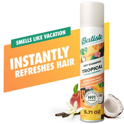 Batiste Dry Shampoo - Tropical Exotic Coconut ( Full Size )