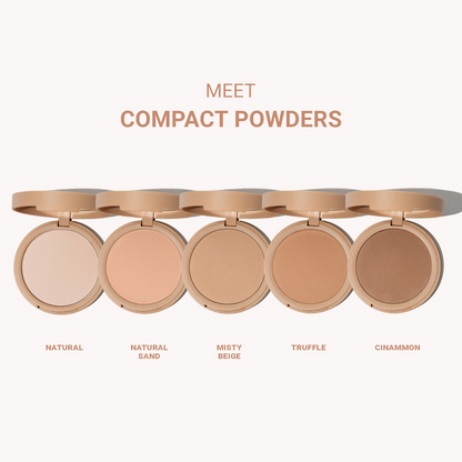 Dali Cosmetics New Compact Powder 01 Natural