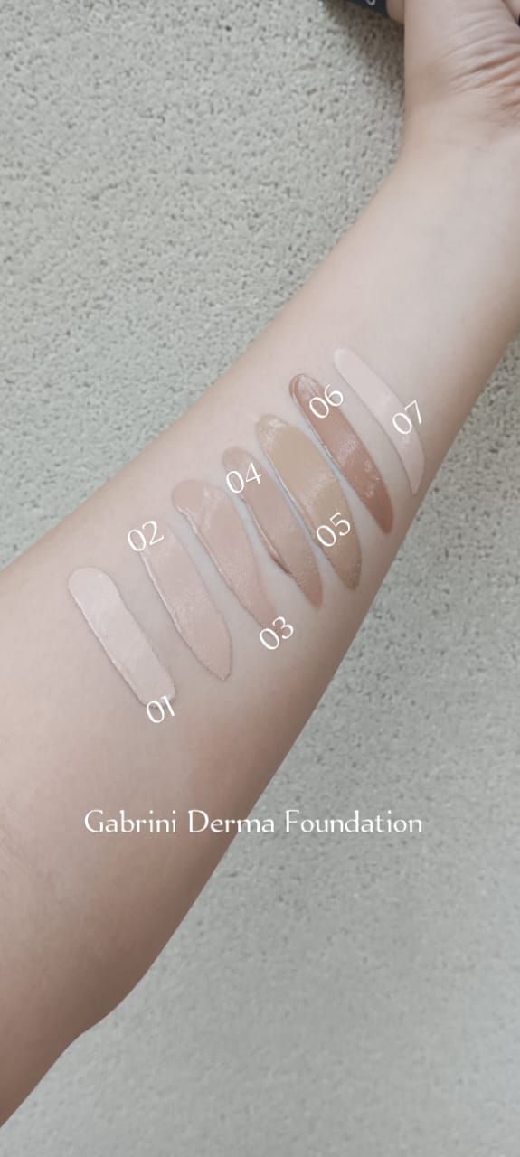 Gabrini Derma Makeup cover Foundation 101