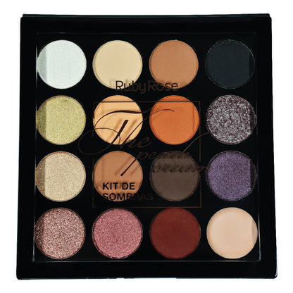 Ruby Rose The Peach Cream Eyeshadow Palette