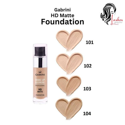 Gabrini HD Matte Foundation
101