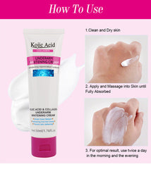 Kojic Acid Underarm Whitening Cream ( Break Down Melanin , Refreshing And Not Greasy , Prevent Skin Darkening )