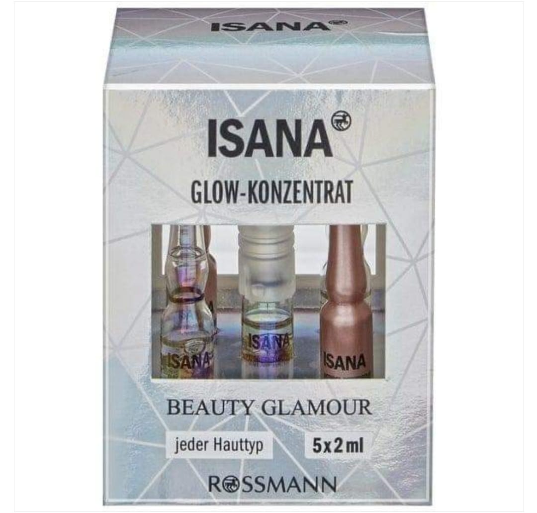 Isana Empoule Glow ( 3 Hyaluronic Acid + 2 Retinol )