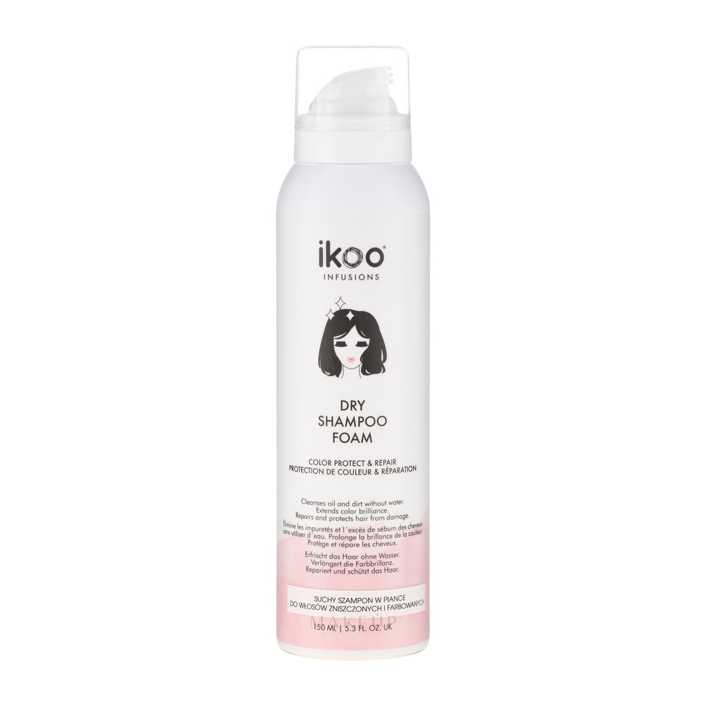 Color Protect & Repair Dry Shampoo Foam - Ikoo Infusions Color Protect & Repair Dry Shampoo Foam ( Free Gift ) For Order Above 19$