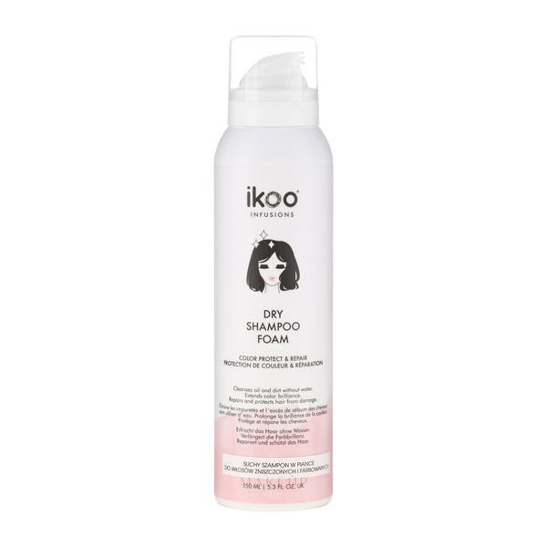 Color Protect & Repair Dry Shampoo Foam - Ikoo Infusions Color Protect & Repair Dry Shampoo Foam ( Free Gift ) For Order Above 22$